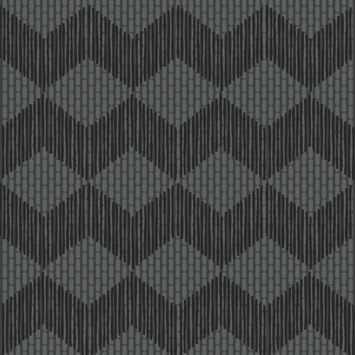 Mutina Tape Black Black RETA48 20,5x20,5cm Zigzag 10mm