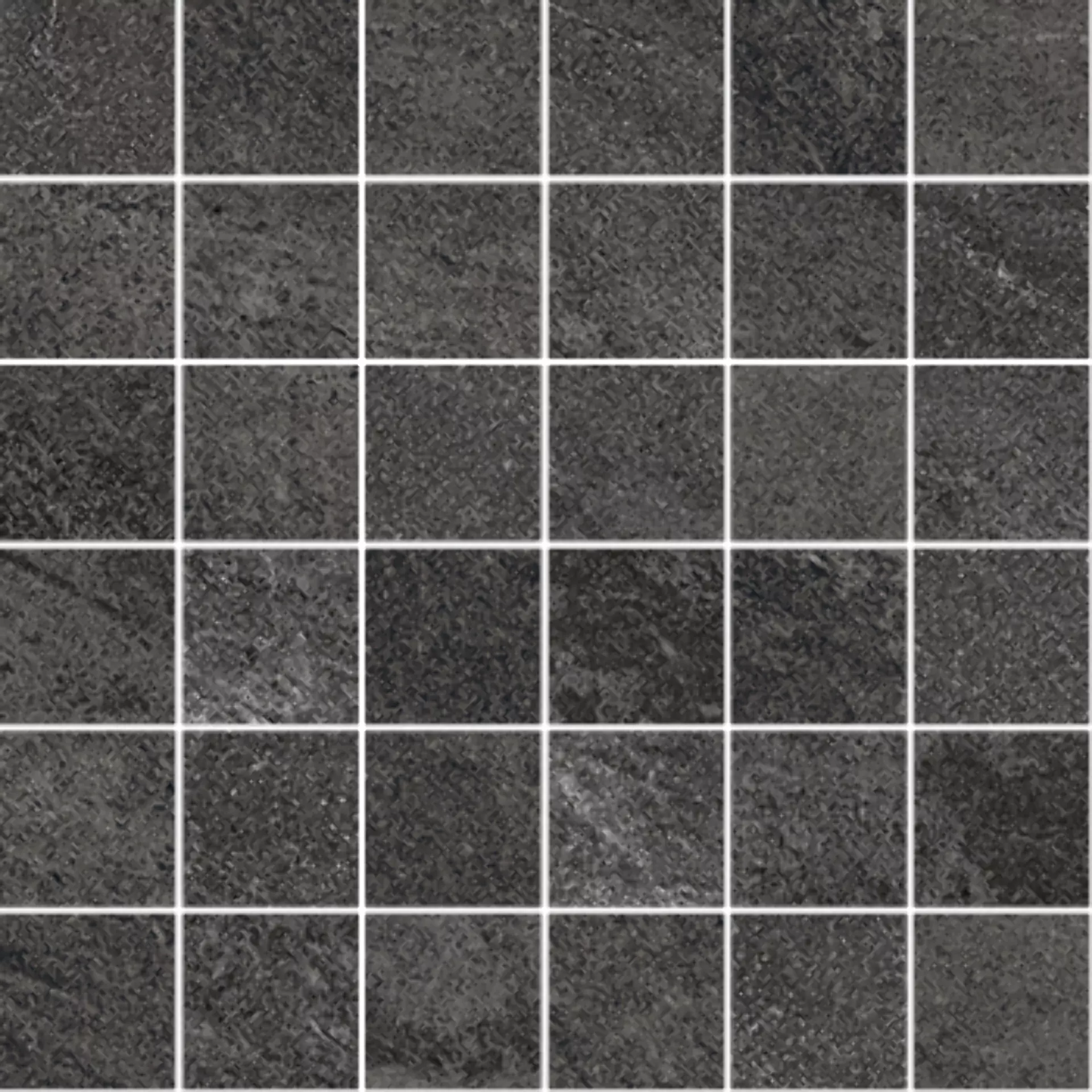 Novabell All Black Nero Naturale Mosaic 5x5 ALK995N 30x30cm