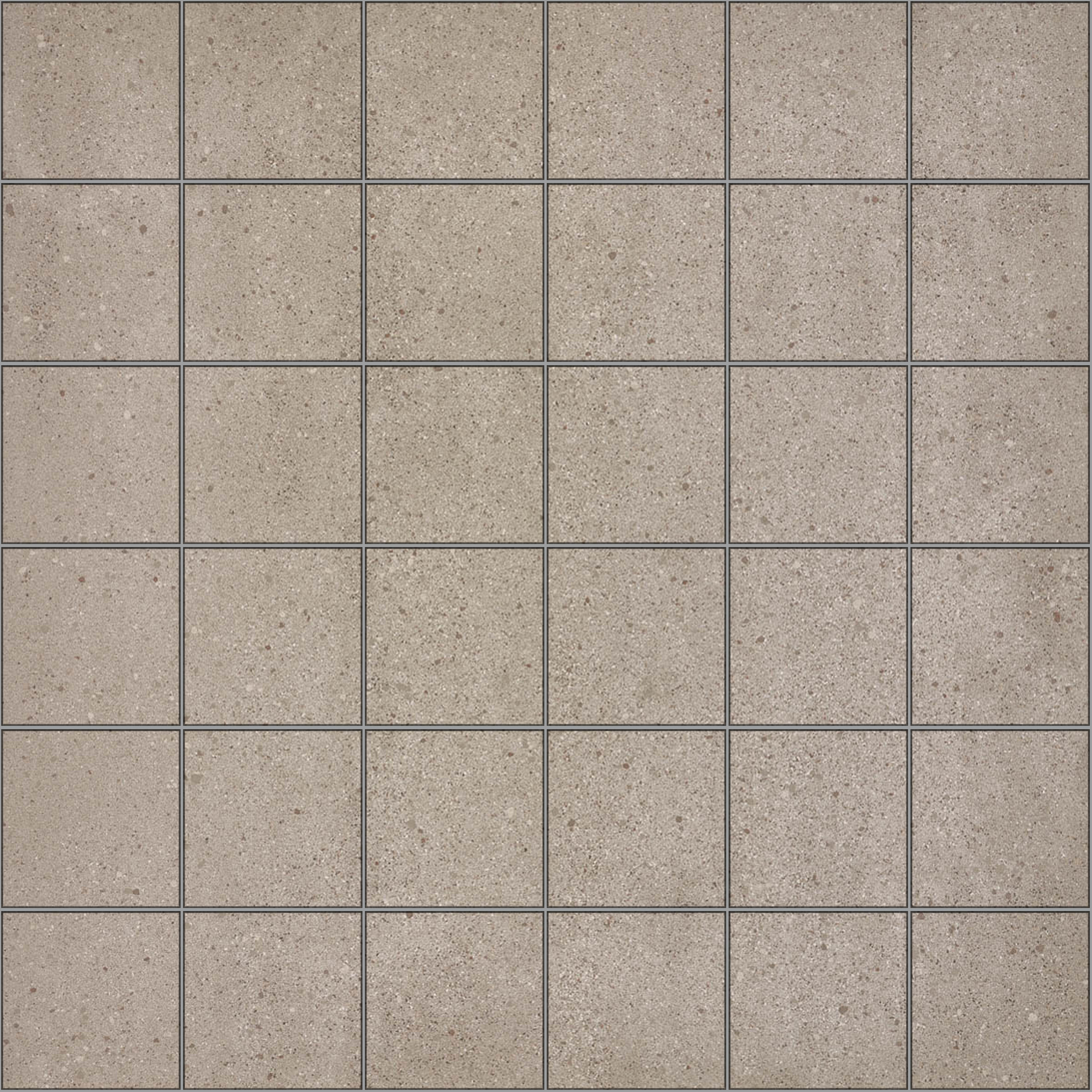 Leonardo Overcome Greige Natural Smooth Matt Greige 171019 natur glatt matt 30x30cm Mosaik rektifiziert 10,5mm