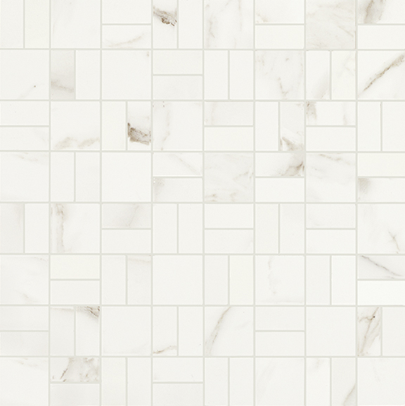 Lovetiles Precious Calacatta Matt Calacatta B6630091001K matt 35x35cm Mosaik Mix 8mm