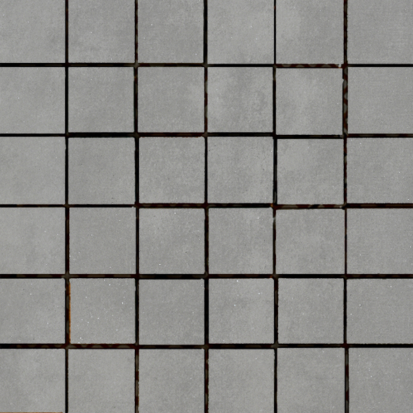 Saime Concreta Argilla Naturale Argilla 7676965 natur 30x30cm Mosaik 5x5 9mm