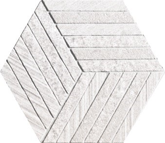 41zero42 Otto Bianco Naturale Bianco 4100245 natur 19,5x22,5cm Mosaik 6 9mm