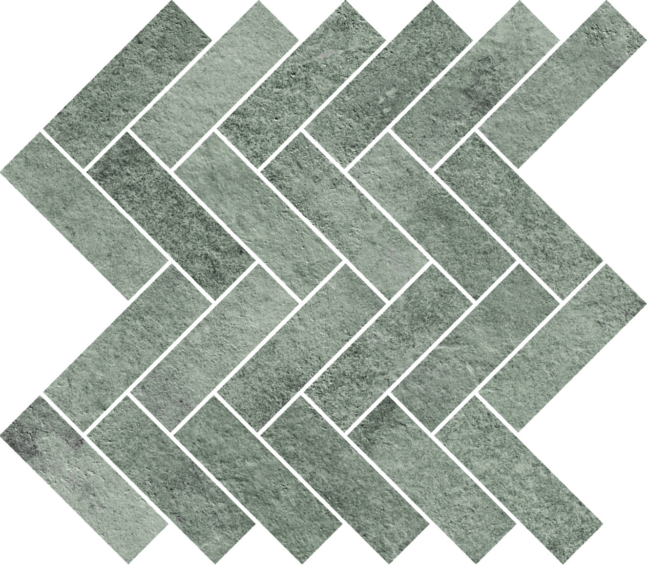 Ragno Stoneway Ardesia Grigio Naturale – Matt Grigio R5VY natur 30x36cm Mosaik Freccia 10mm