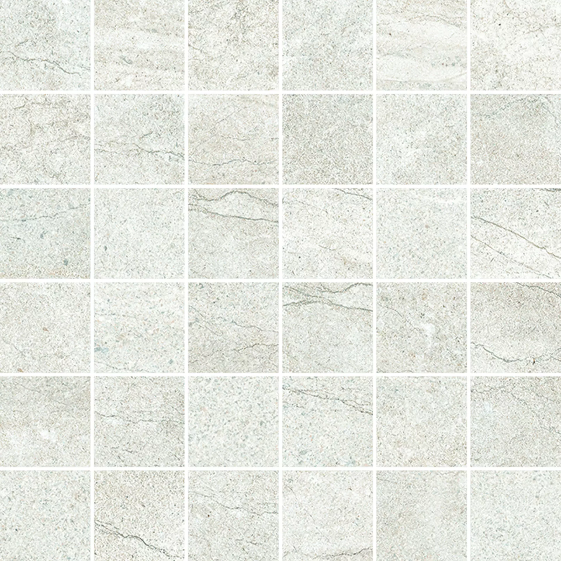 Novabell Aspen Snow Naturale Mosaic 5x5 APN885N 30x30cm