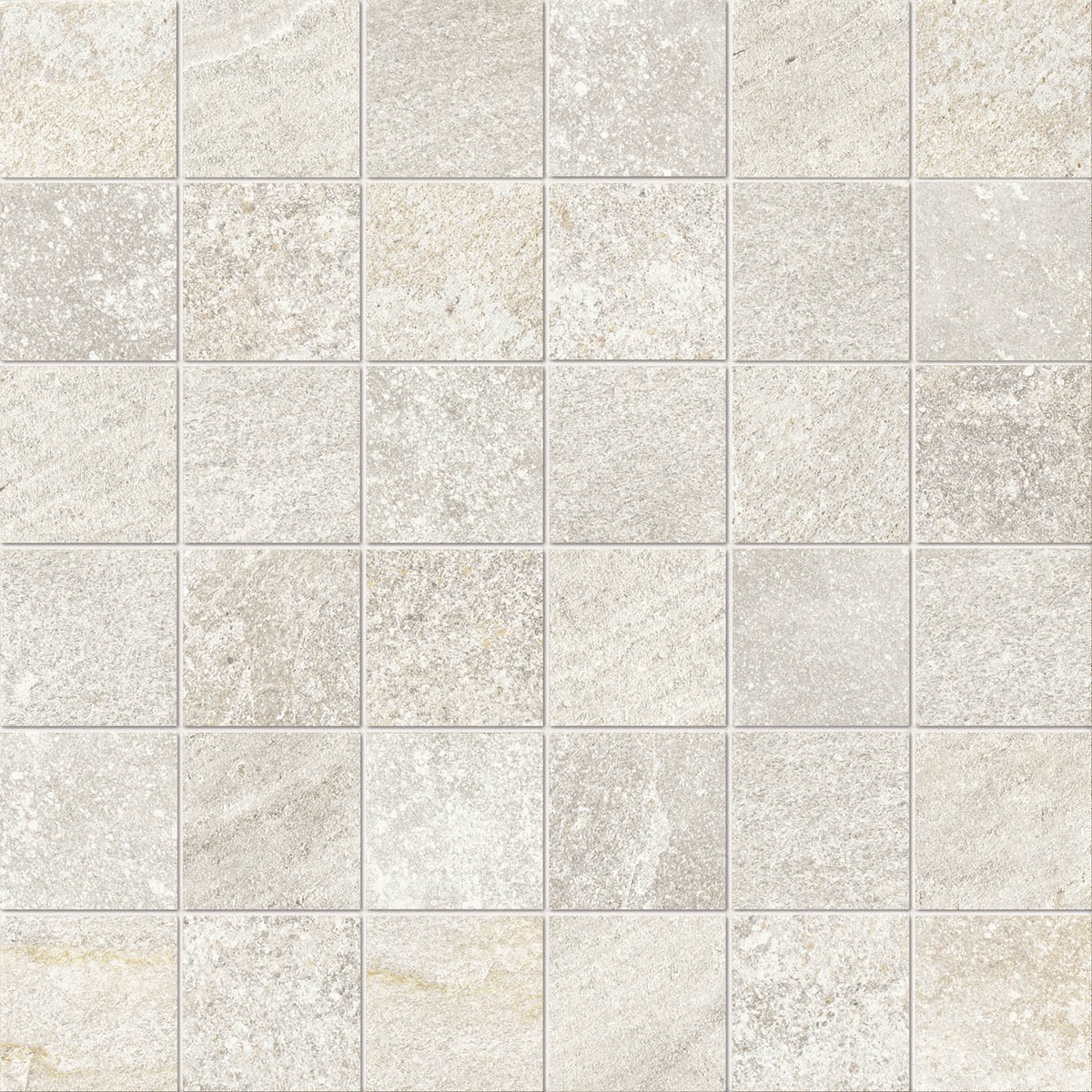 Imola Brixstone Bianco Natural Strutturato Matt Bianco 161704 matt natur strukturiert 30x30cm Mosaik rektifiziert 9mm