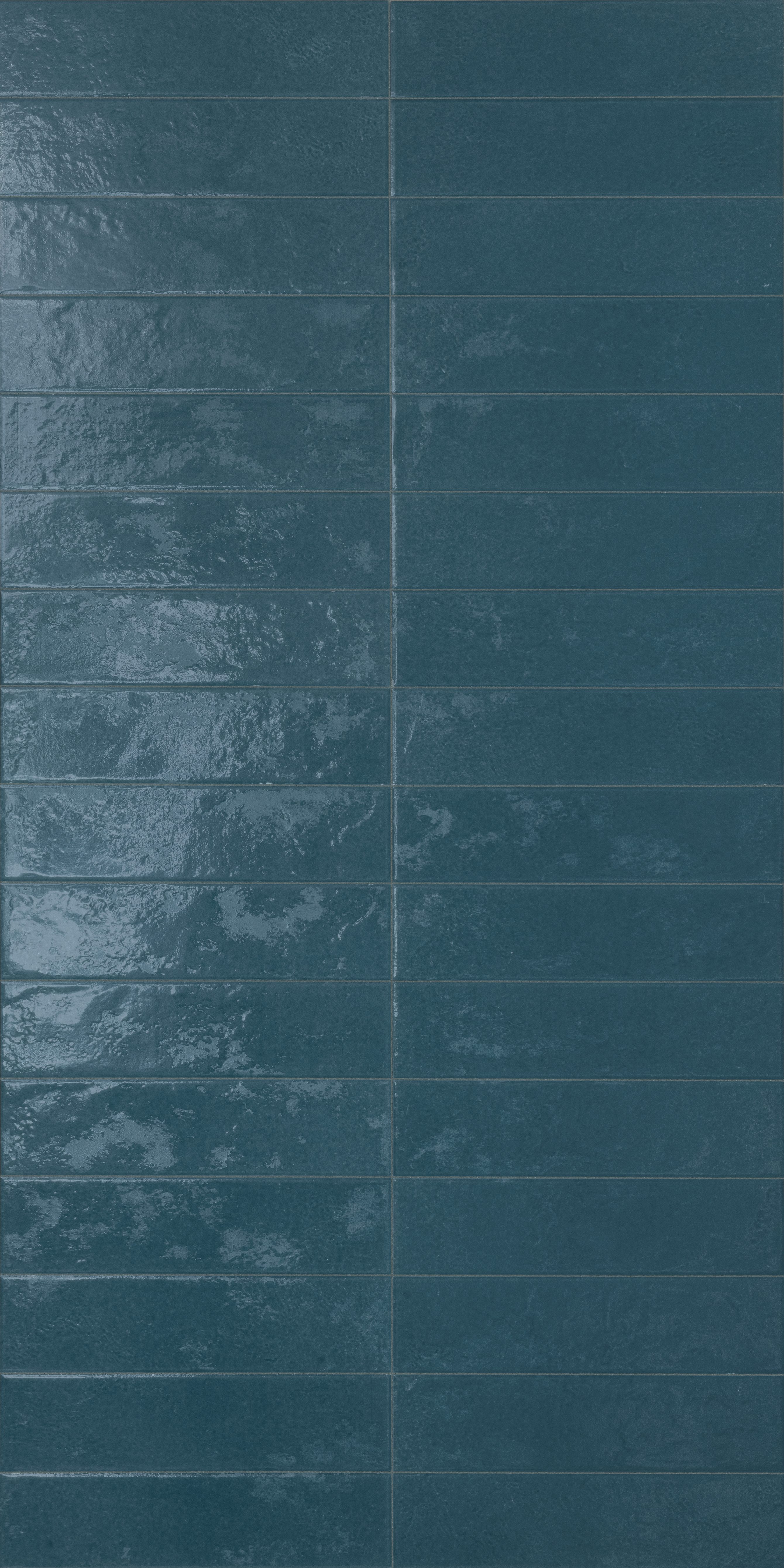 Bodenfliese,Wandfliese Marca Corona Regoli Blue Glossy Blue F697 glaenzend 7,5x30cm 8,5mm
