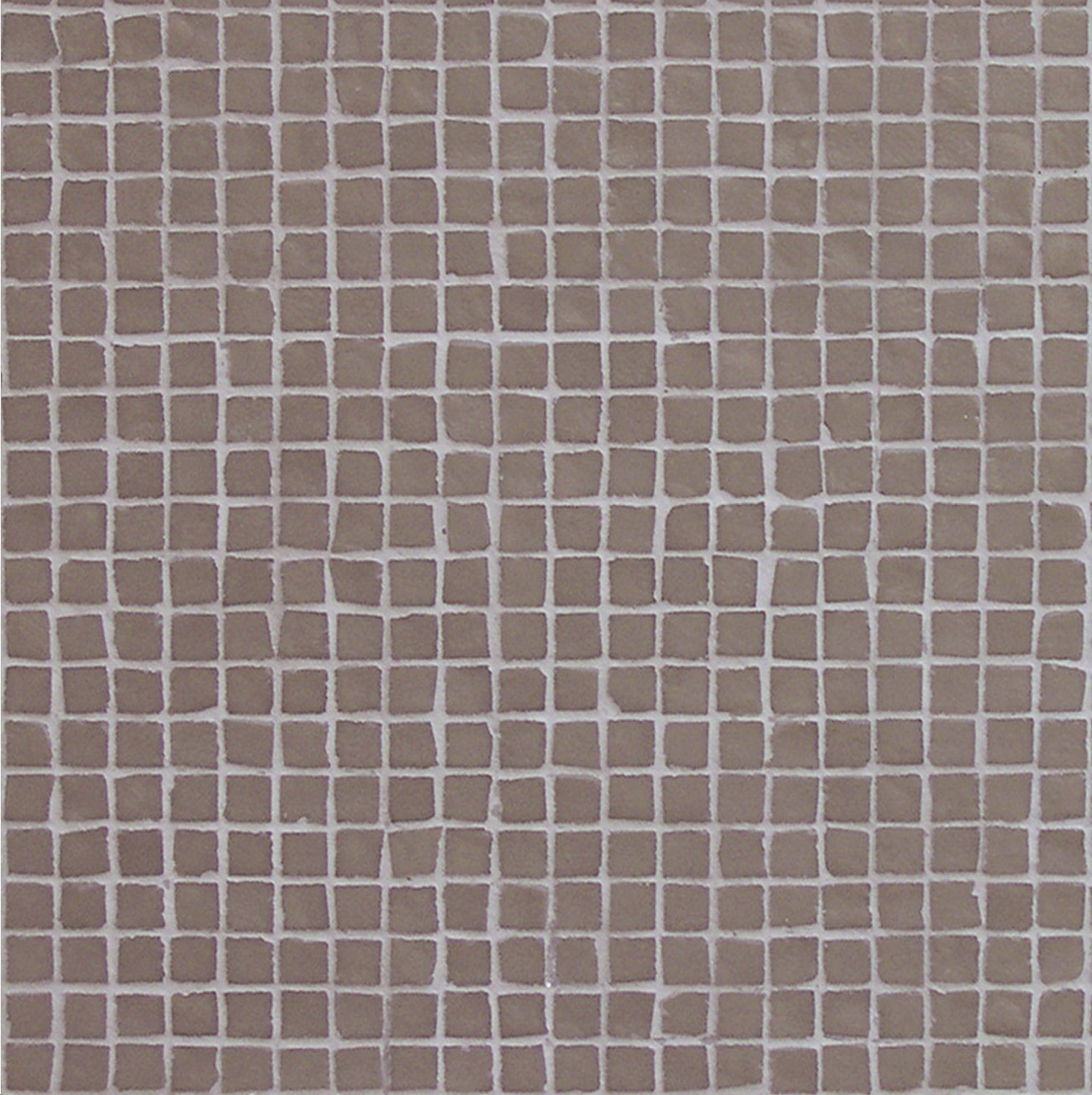 Wandfliese Florim Vetro 05 Cemento Lucido 05 Cemento 735622 glaenzend 30x30cm Mosaik 4,5mm