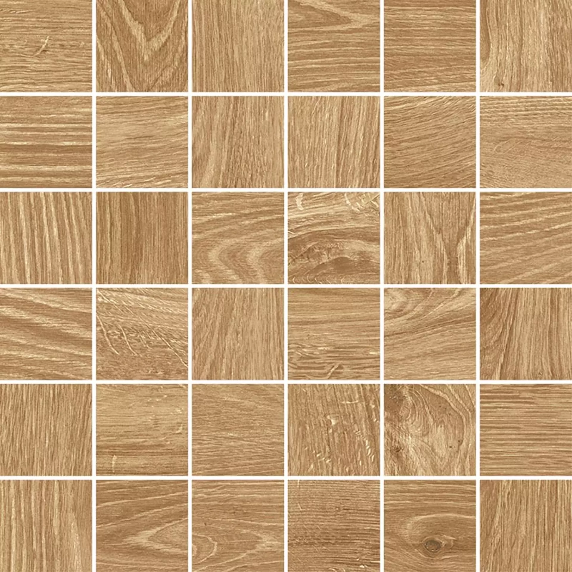 Novabell Artwood Malt Naturale Mosaic 5x5 AWD335K 30x30cm