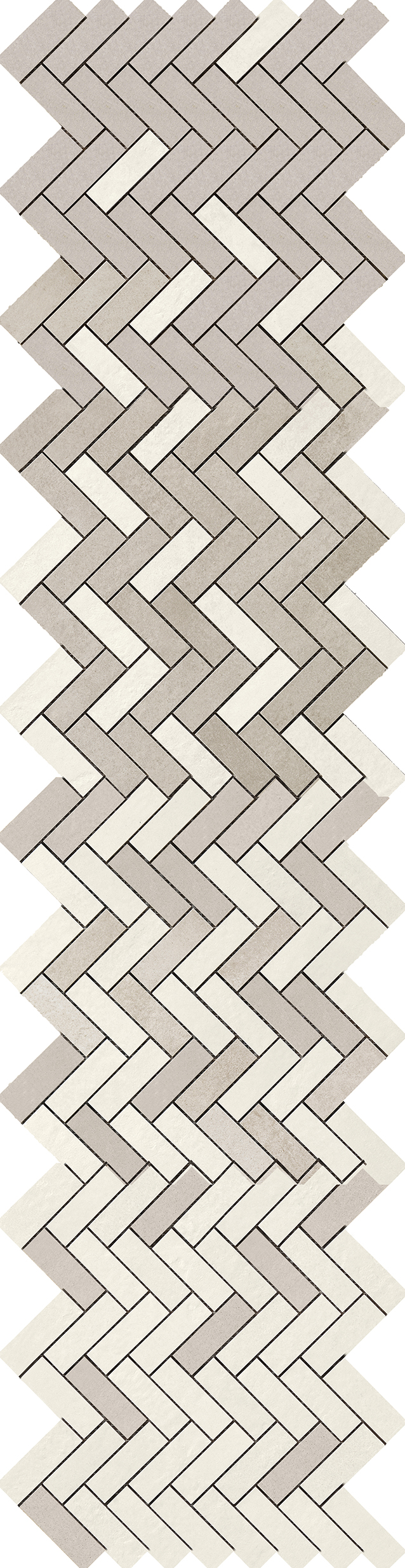 Ragno Terracruda Calce – Luce Matt Mosaic Degradé R060 matt 33,2x128,8cm 6mm