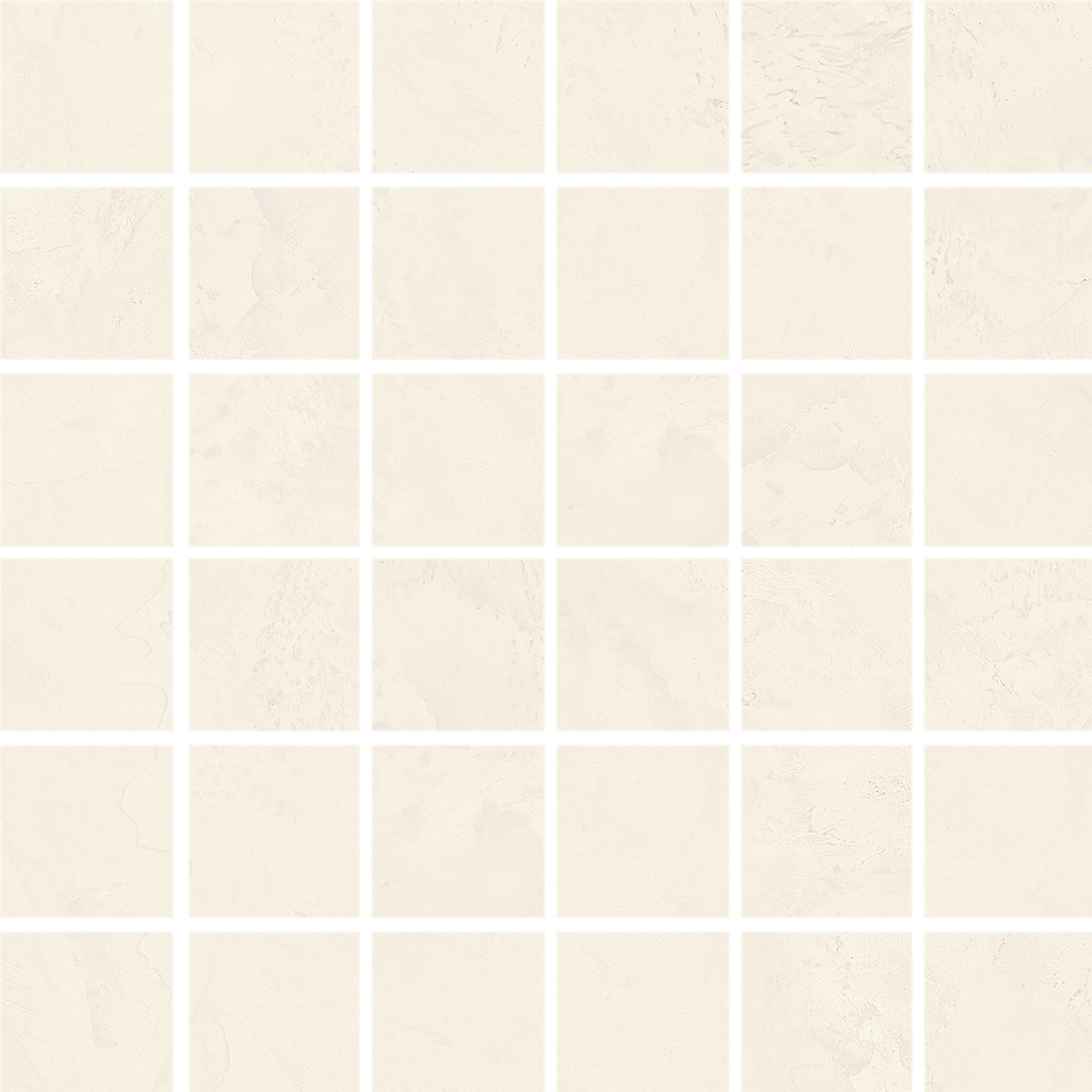 La Fabbrica Resine Bianco Naturale Bianco 93082 natur 30x30cm Mosaik rektifiziert 10mm