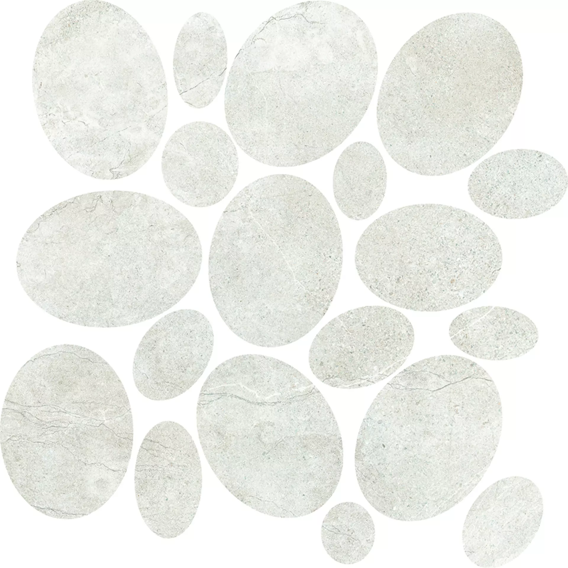 Novabell Aspen Snow Naturale Mosaic Sassi APN886N 30x30cm