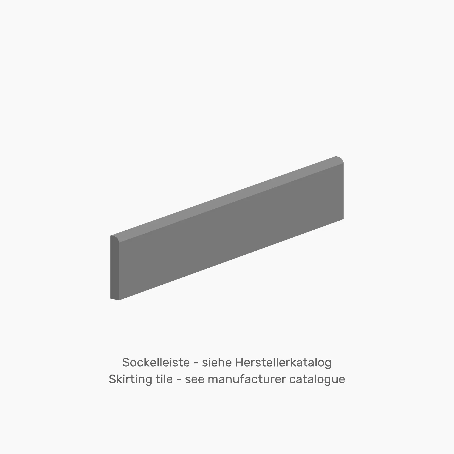 Supergres Adige Sgs Bolzano Strutturato Skirting board BZBT 7,2x60cm