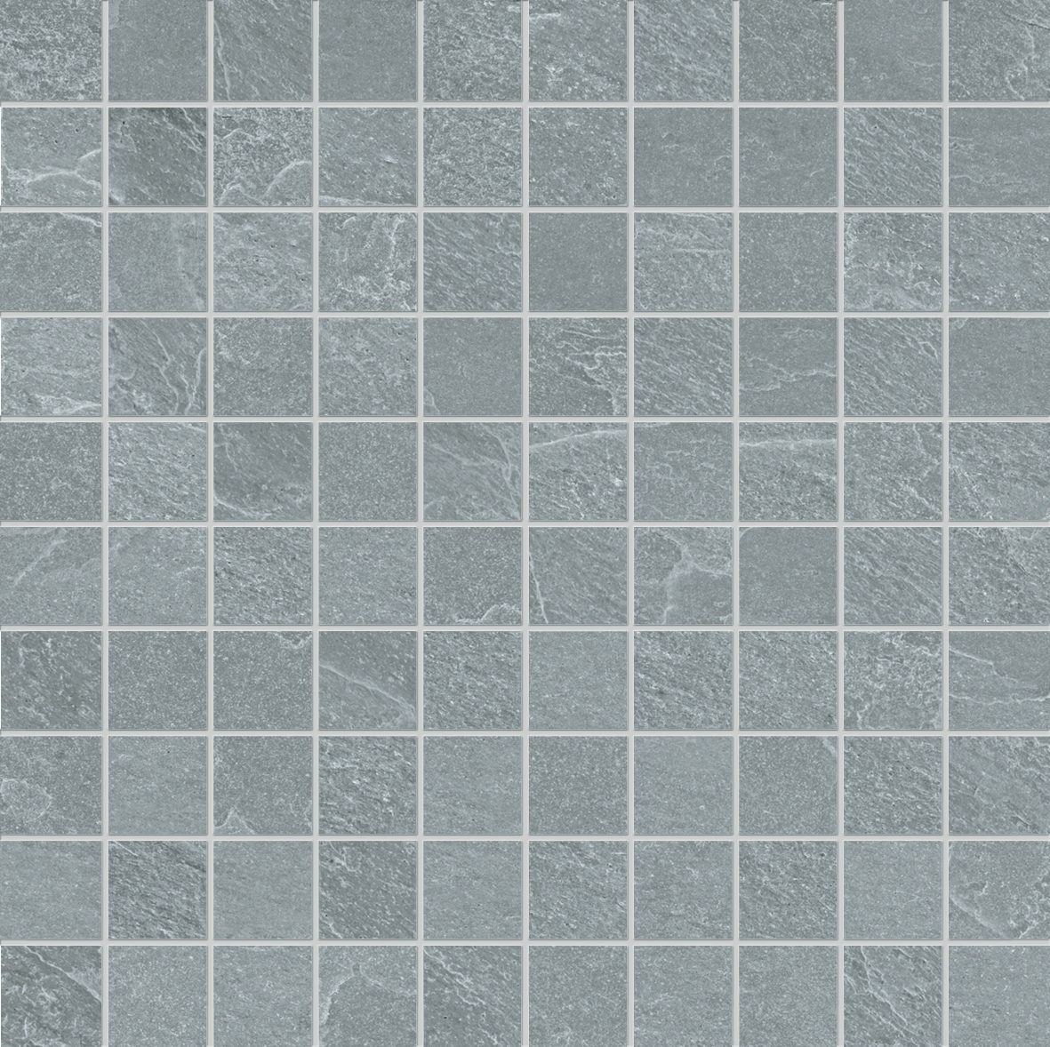 EmilCeramica Nordika Grey Naturale Grey ECWL natur 30x30cm Mosaik 3x3 rektifiziert 9,5mm