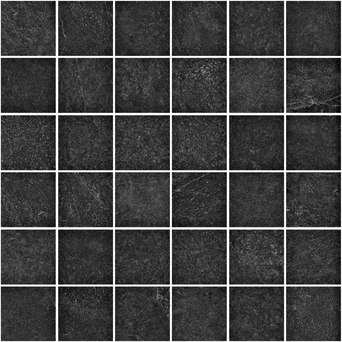 Ragno Realstone Slate Black Naturale – Matt Mosaic R6GZ naturale – matt 30x30cm 10mm