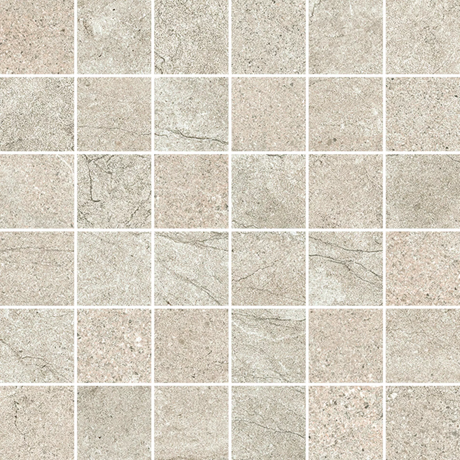 Novabell Aspen Sand Moon Naturale Mosaic 5x5 APN445N 30x30cm