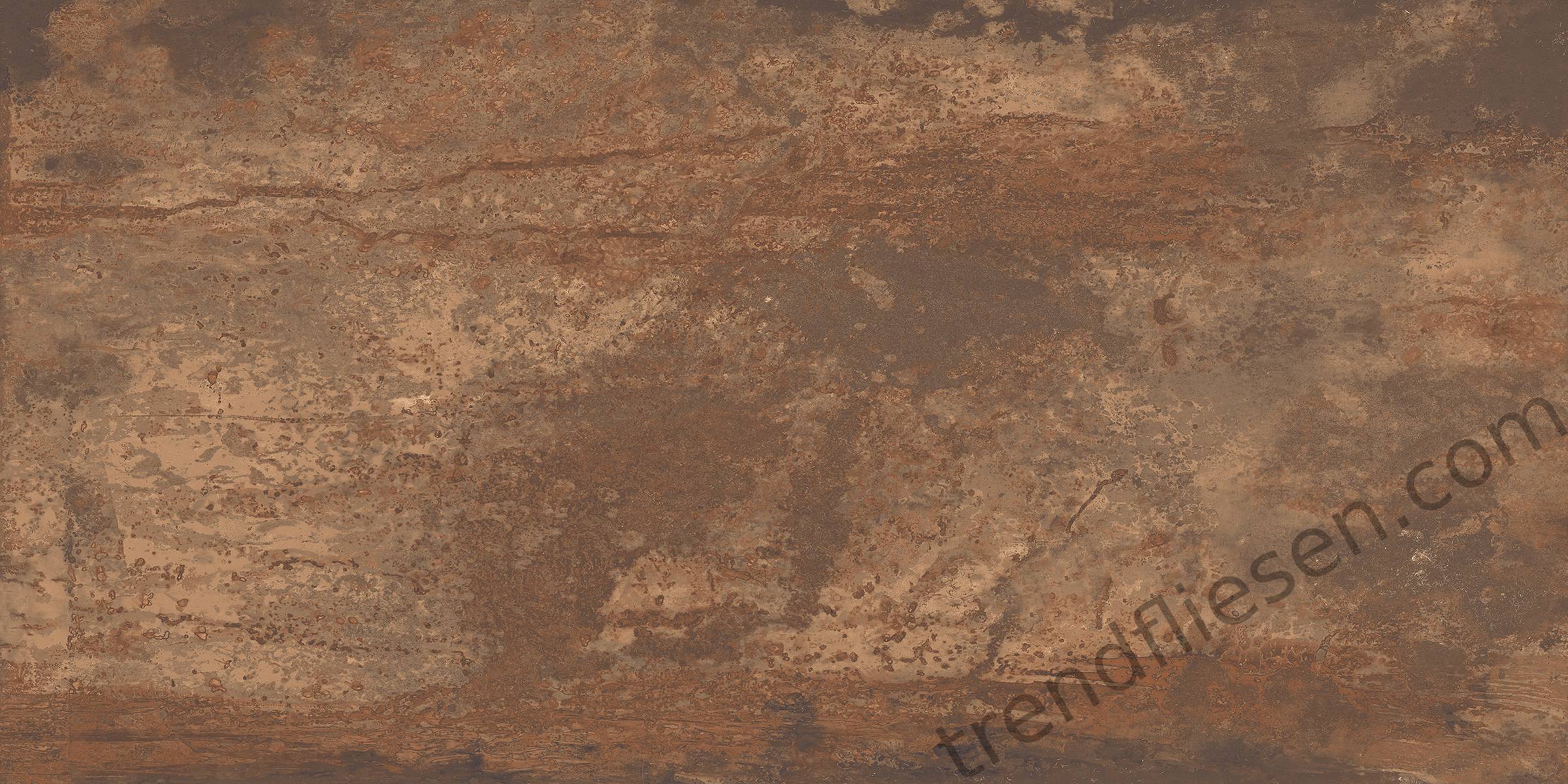 Hardscape Porcelain Metallico Corten Rust 540 natur 60x120cm rektifiziert 20mm