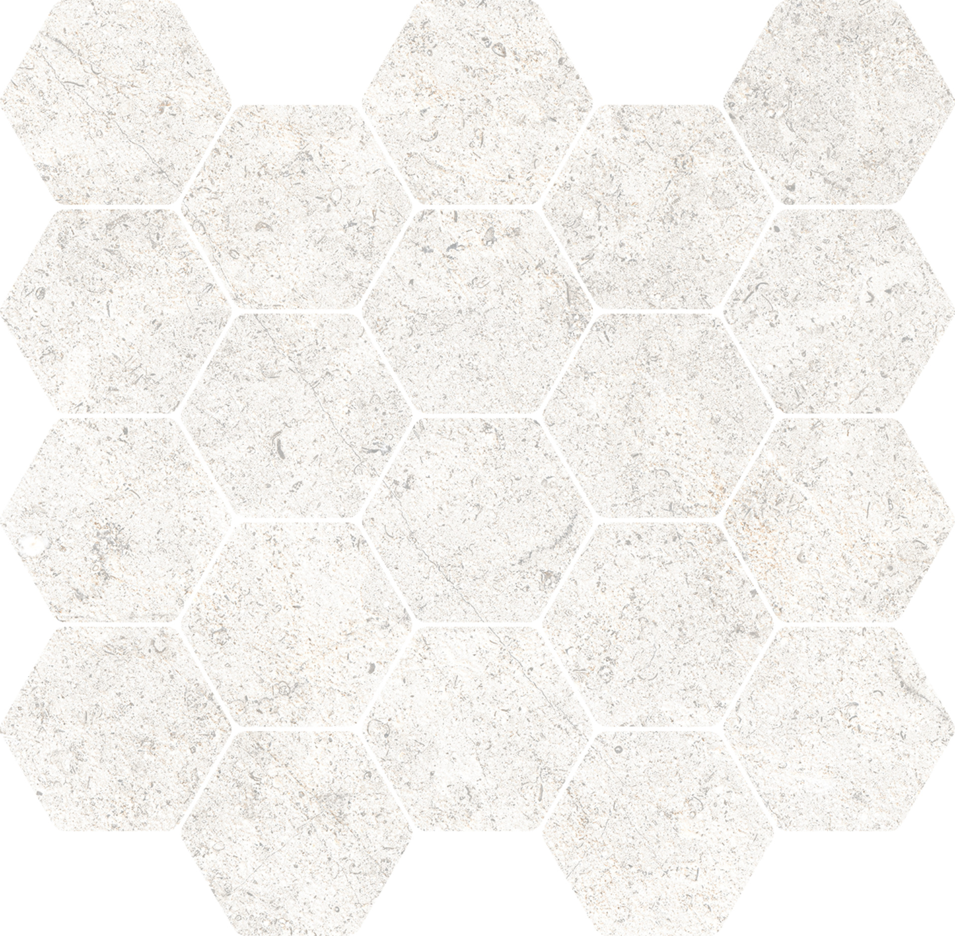Ragno Richmond Ivory Naturale – Matt Ivory RC4E natur 30,3x30,3cm Mosaik Esagona rektifiziert 8,5mm