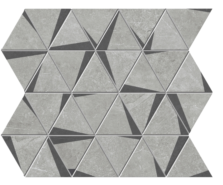 Supergres Coast Road Ash Naturale – Matt Mosaic Tangram AHMT 27x30cm 9mm