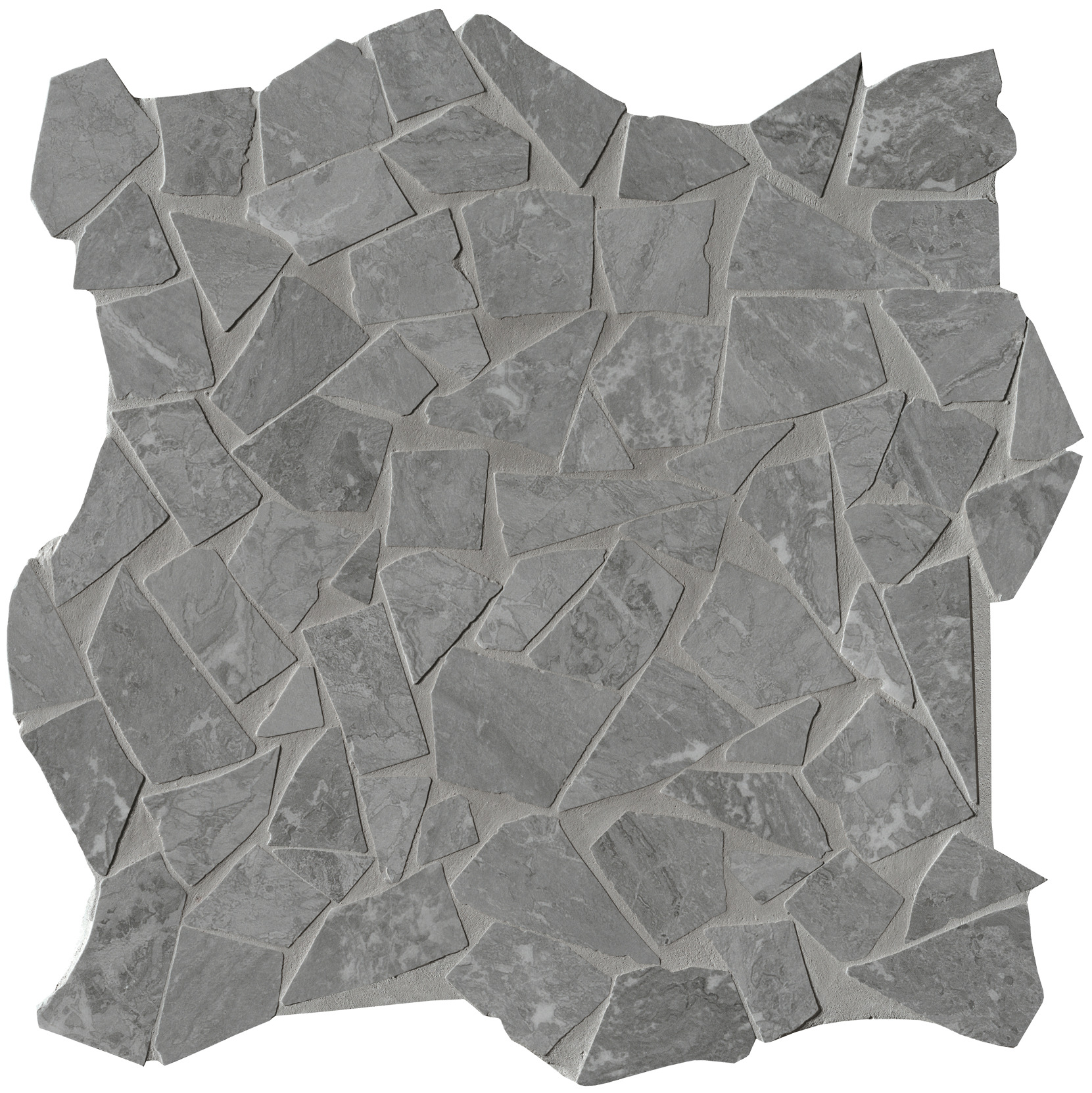 Fap Grigio Superiore Anticato Grigio Superiore fNZA antiquiert 30x30cm Mosaik Schegge