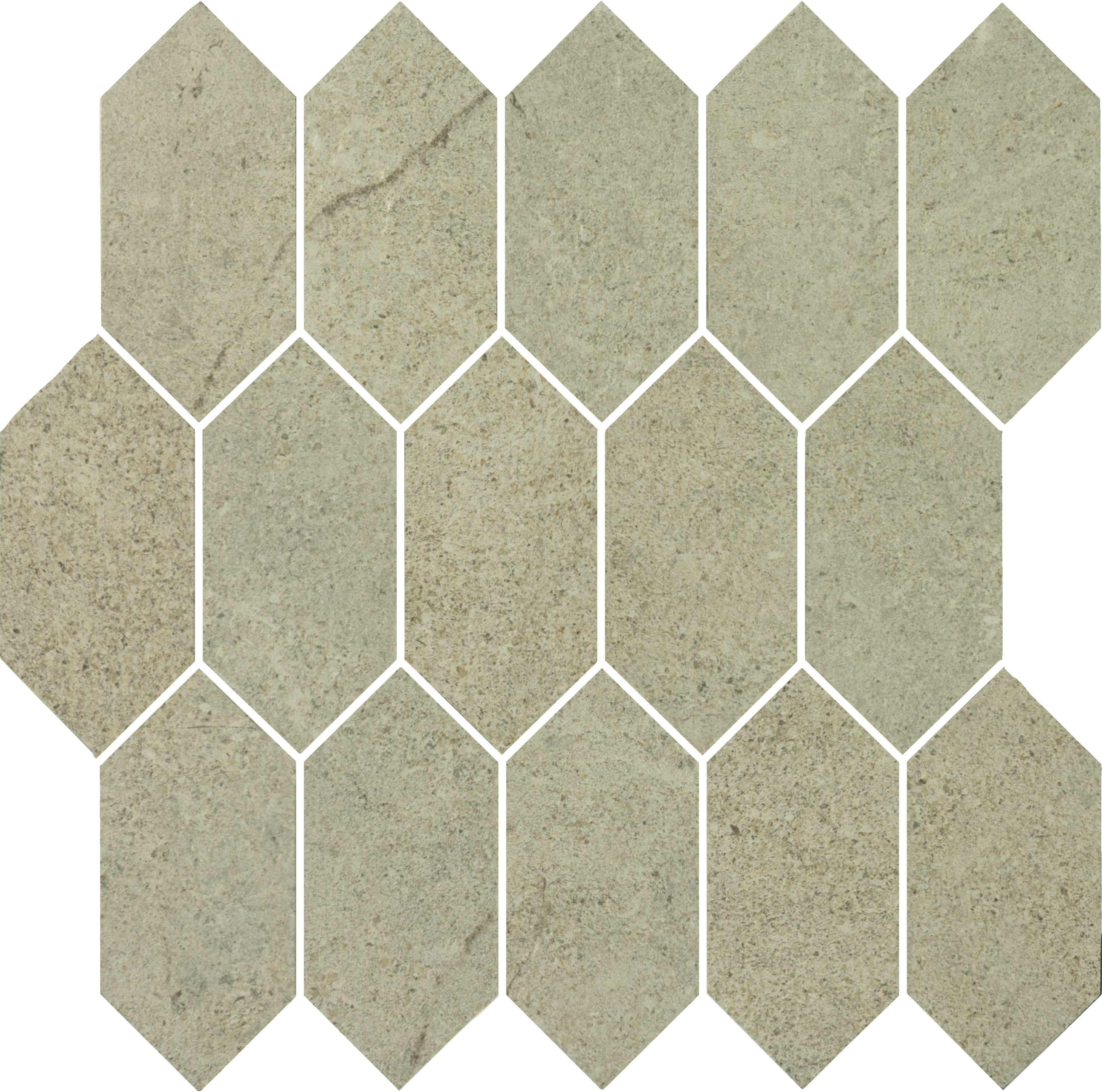 Cercom Archistone Sand Naturale Mosaic Losanga 1081965 30x30cm rectified 9,5mm