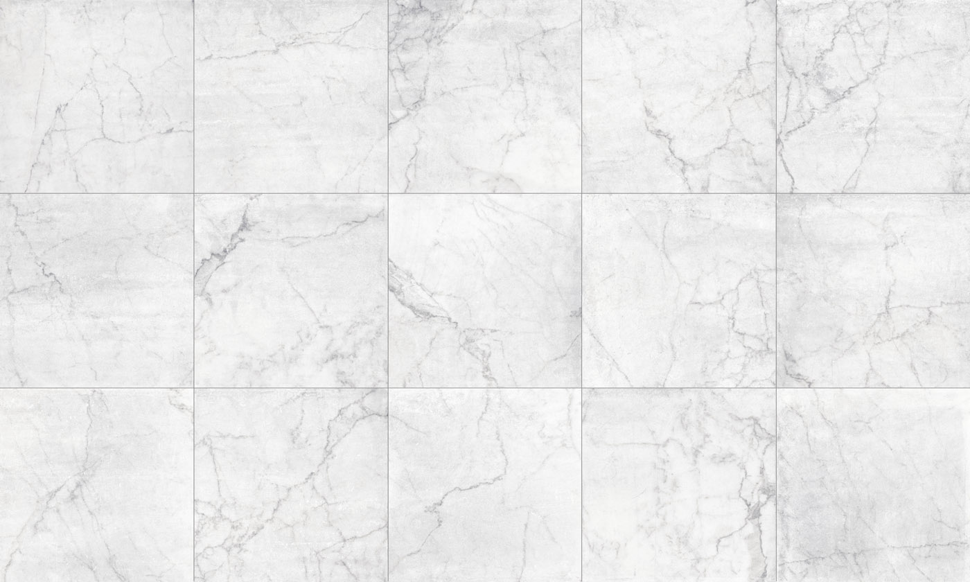 Bodenfliese,Wandfliese Magica Antica Carrara White Matt Carrara White MAAN0160N matt 60x60cm rektifiziert 9,5mm