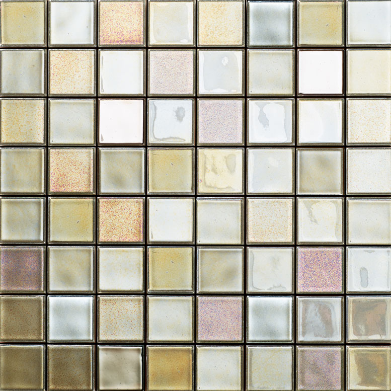 Lovetiles Light Mix Matt Mix B6630062070 matt 27,4x27,4cm Mosaik Silver rektifiziert 12mm