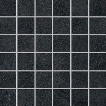 Imola Concrete Project Nero Natural Flat Matt Mosaic 119462 30x30cm rectified 10,5mm - MK.CONPROJ 30N